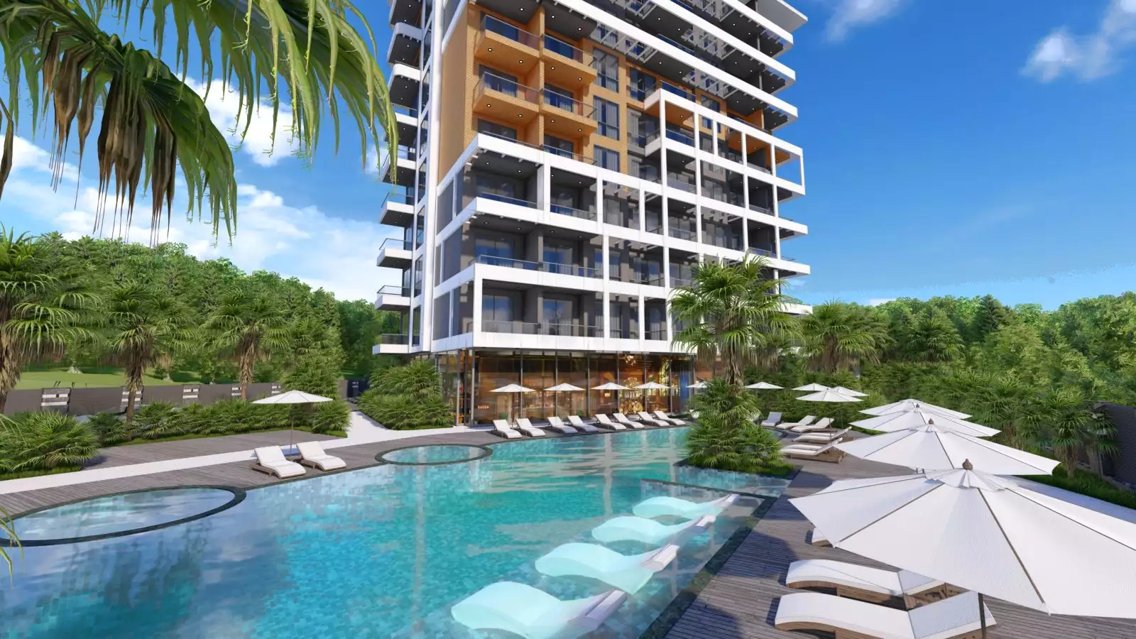 Квартира 48м² в Турции, Тосмур. Стоимостью 160500€ аренда фото-7