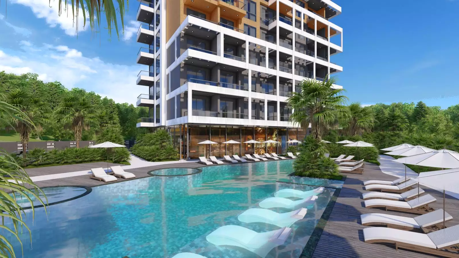 Квартира 48м² в Турции, Тосмур. Стоимостью 160500€ аренда фото-8