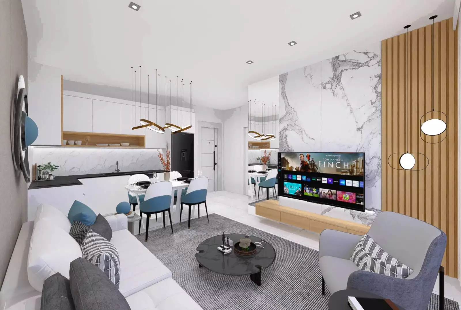 Квартира 48м² в Турции, Тосмур. Стоимостью 160500€ аренда фото-24