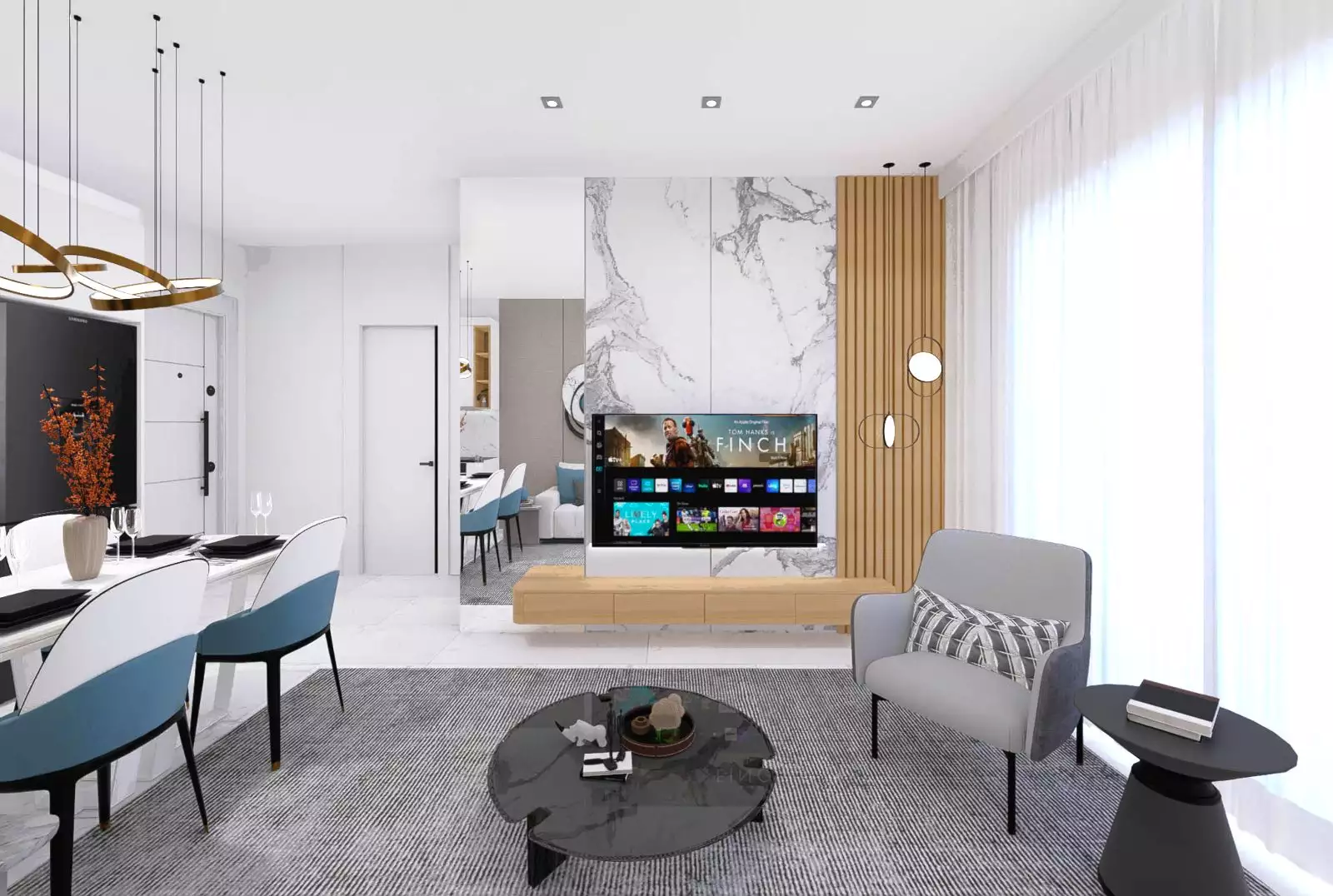 Квартира 48м² в Турции, Тосмур. Стоимостью 160500€ аренда фото-25