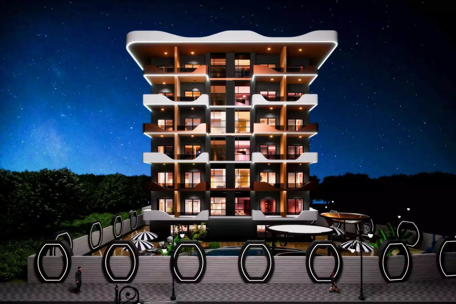 Квартира 55м² в Турции, Махмутлар. Стоимостью 85000€ аренда фото-2