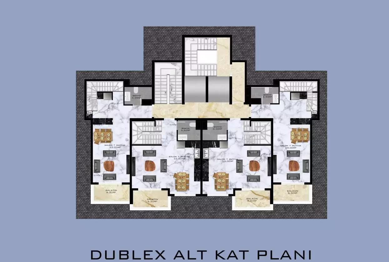 Квартира 55м² в Турции, Махмутлар. Стоимостью 85000€ аренда фото-17