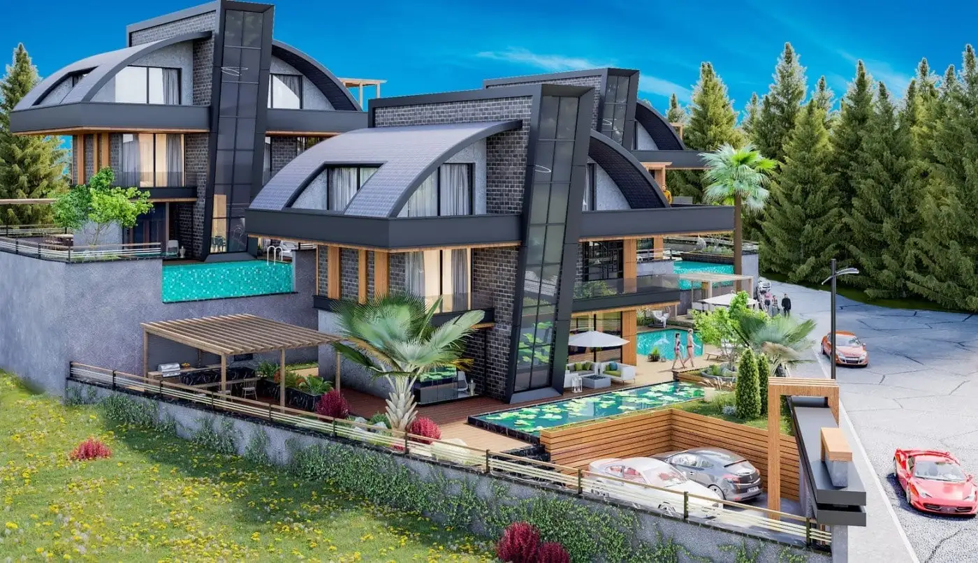 Вилла 463м² в Турции, Каргыджак. Стоимостью 920000€ аренда фото-1