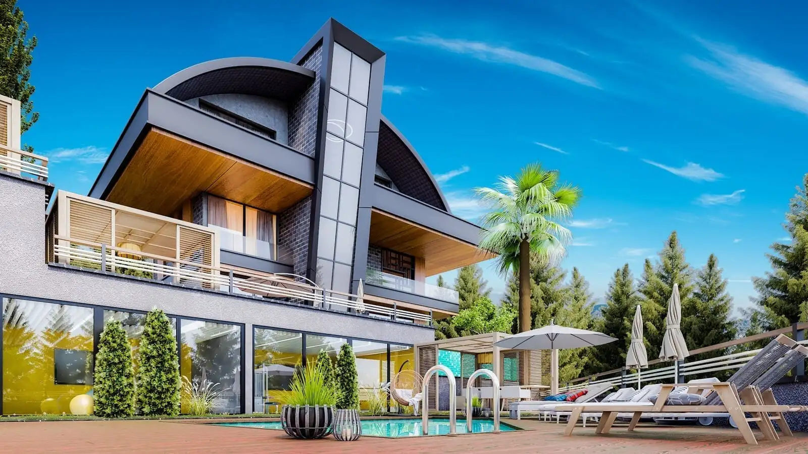 Вилла 463м² в Турции, Каргыджак. Стоимостью 920000€ аренда фото-11