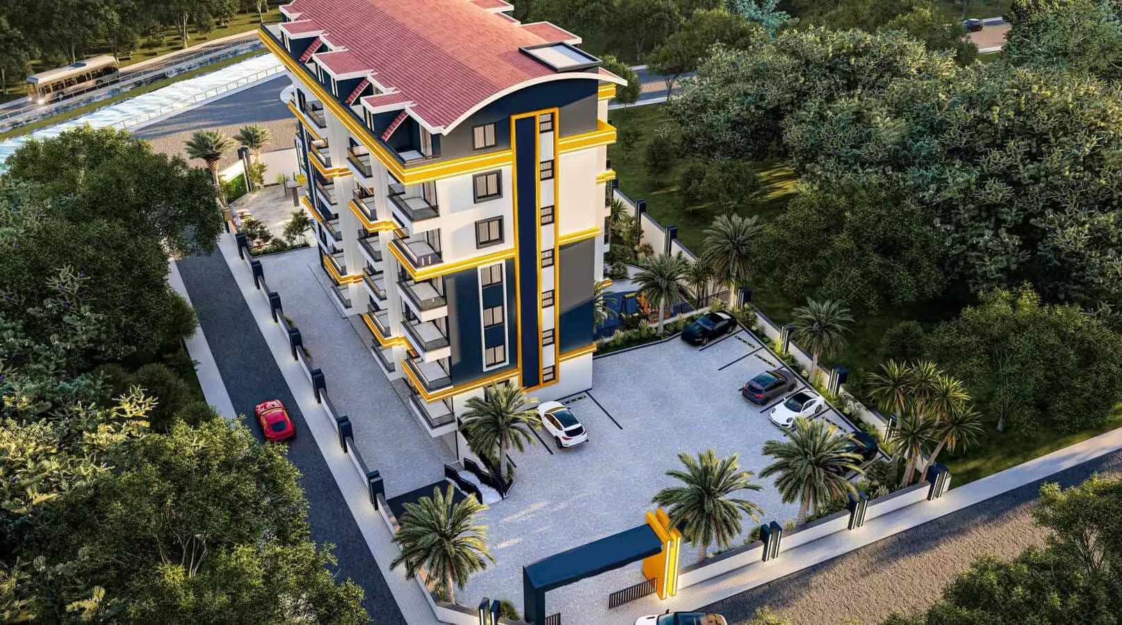 Квартира 50м² в Турции, Газипаша. Стоимостью 118000€ аренда фото-9