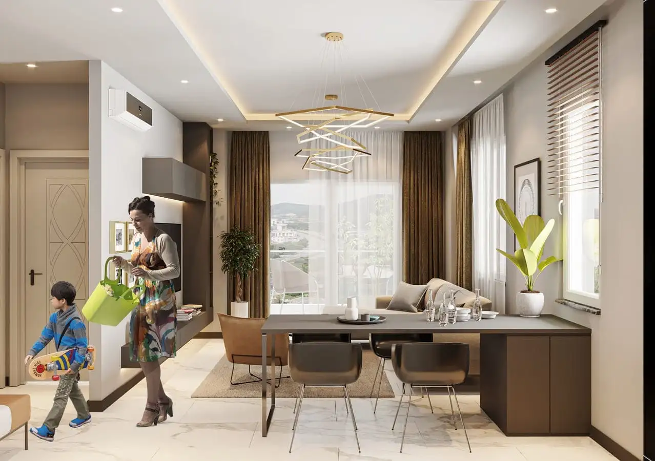 Квартира 50м² в Турции, Авсаллар. Стоимостью 91900€ аренда фото-24