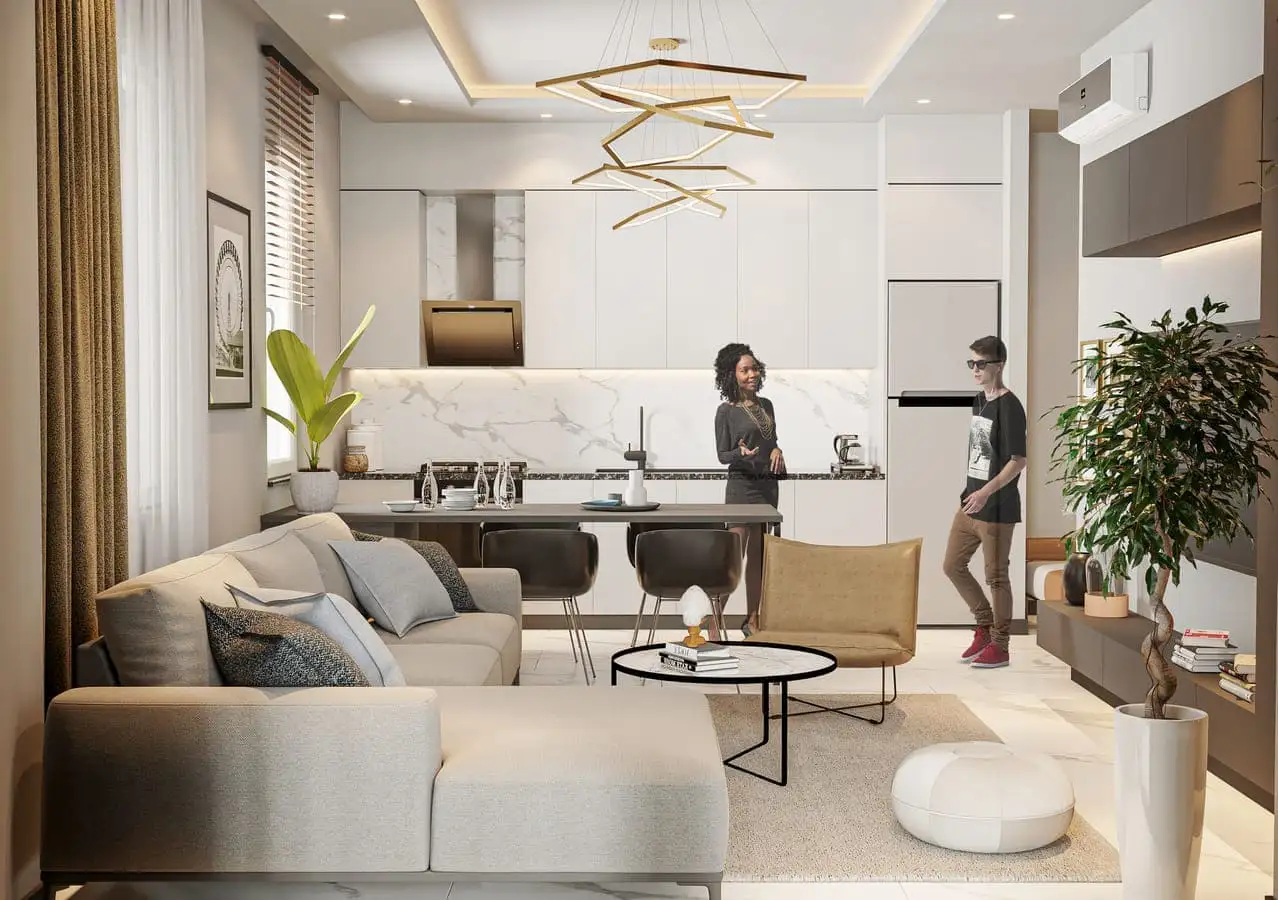 Квартира 50м² в Турции, Авсаллар. Стоимостью 91900€ аренда фото-25