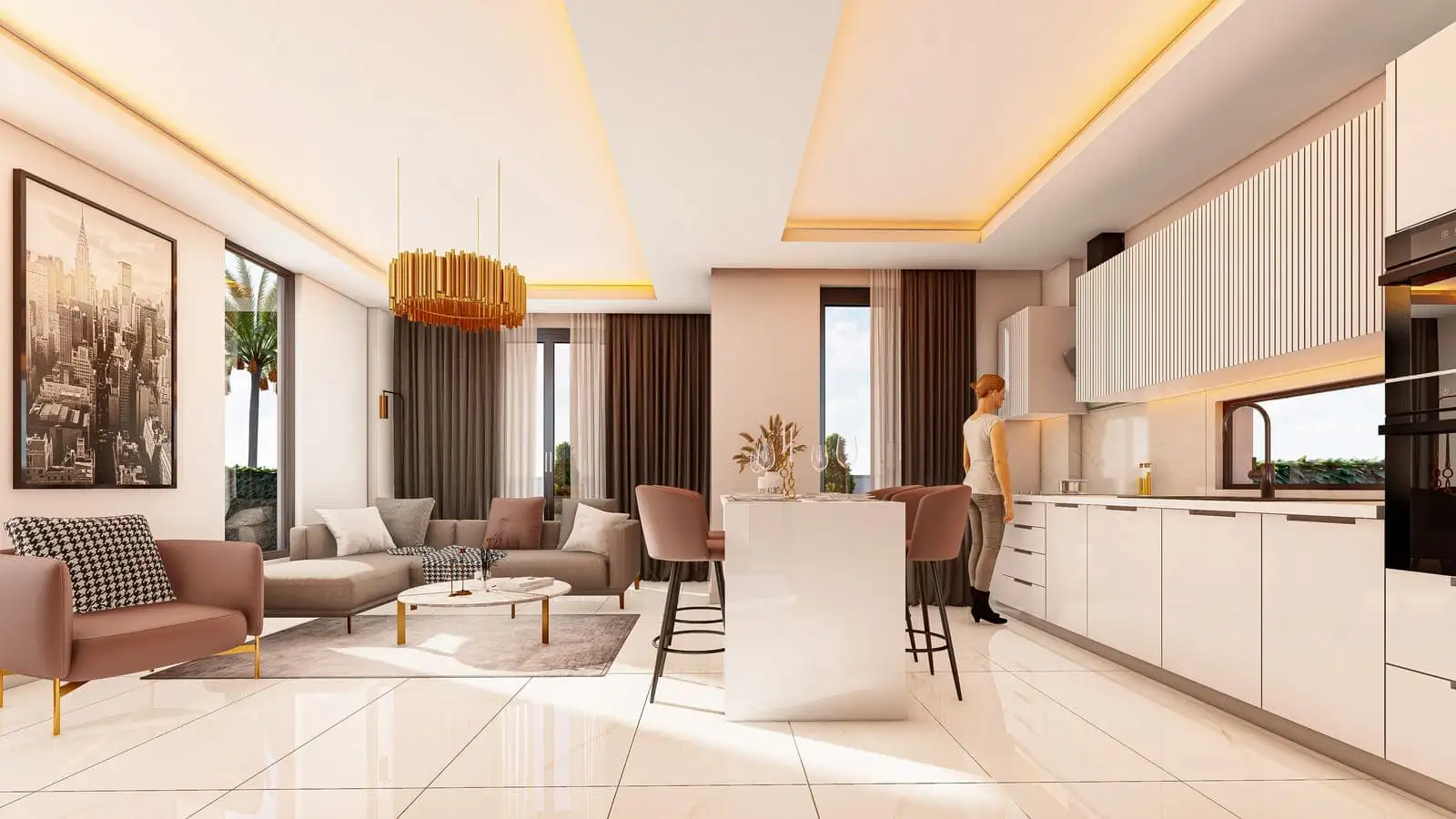 Вилла 200м² в Турции, Конаклы. Стоимостью 699000€ аренда фото-9