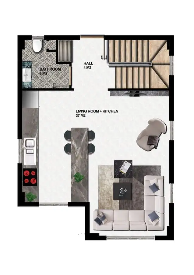 Вилла 200м² в Турции, Конаклы. Стоимостью 699000€ аренда фото-19