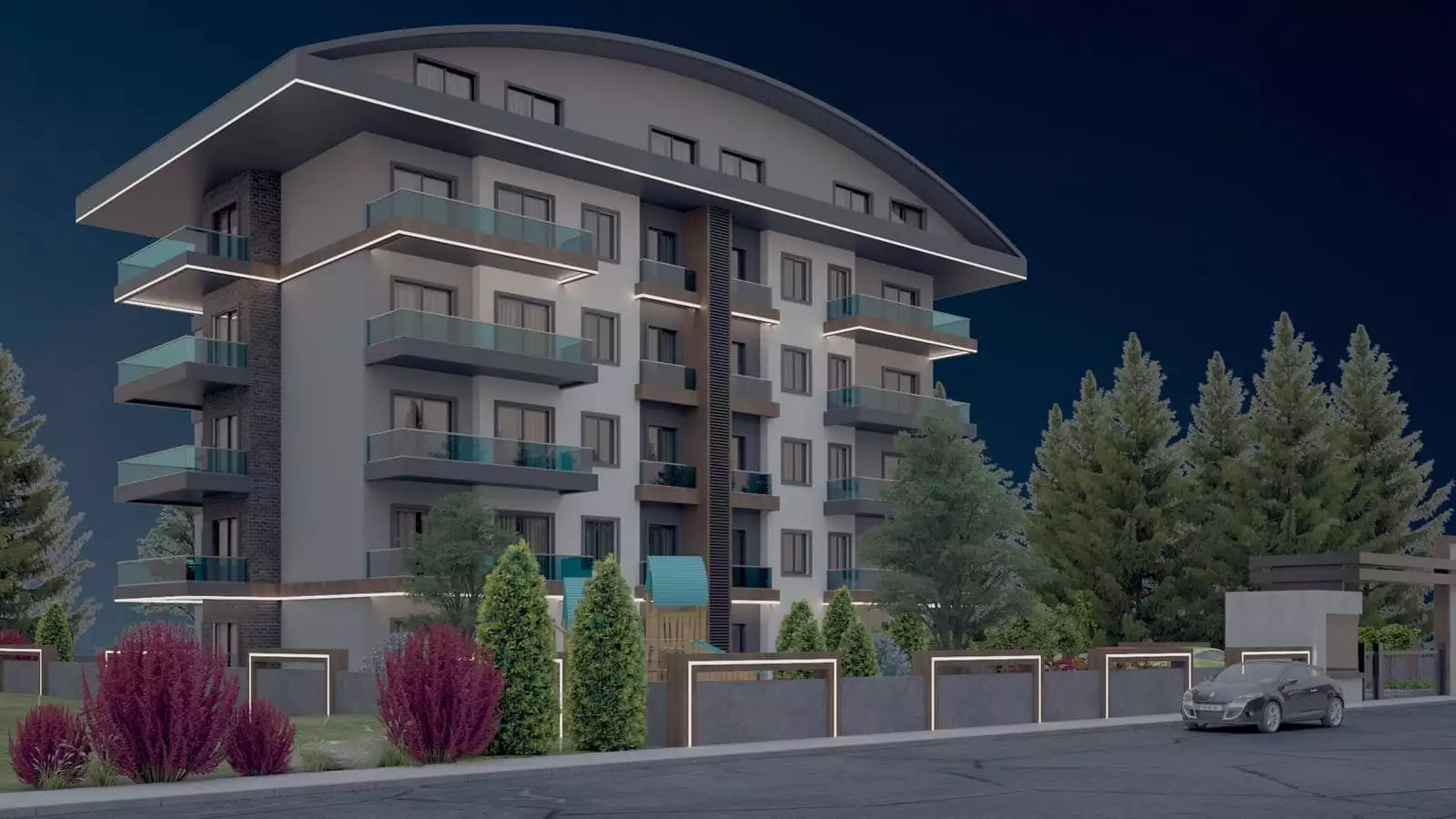 Квартира 85м² в Турции, Конаклы. Стоимостью 143000€ аренда фото-2