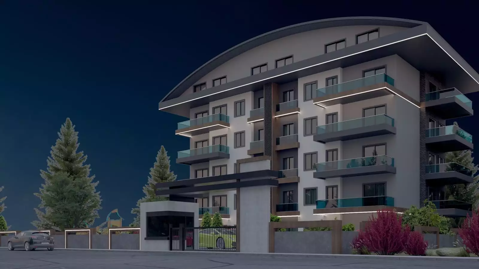 Квартира 85м² в Турции, Конаклы. Стоимостью 143000€ аренда фото-3