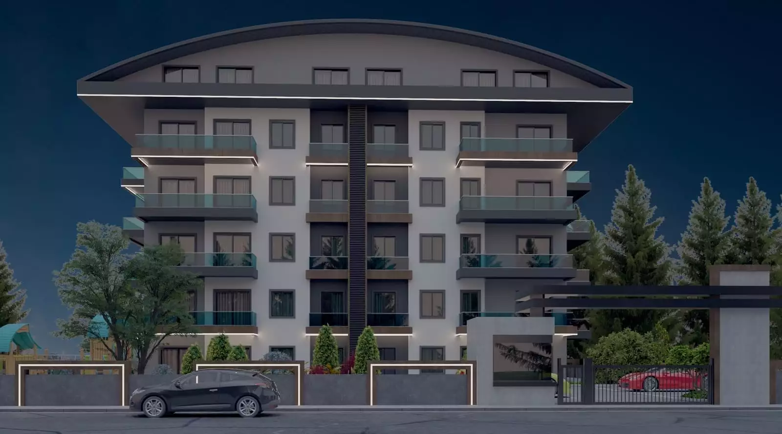 Квартира 85м² в Турции, Конаклы. Стоимостью 143000€ аренда фото-4