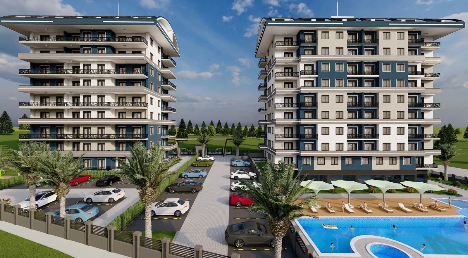 Квартира 52м² в Турции, Конаклы. Стоимостью 99500€ аренда фото-3