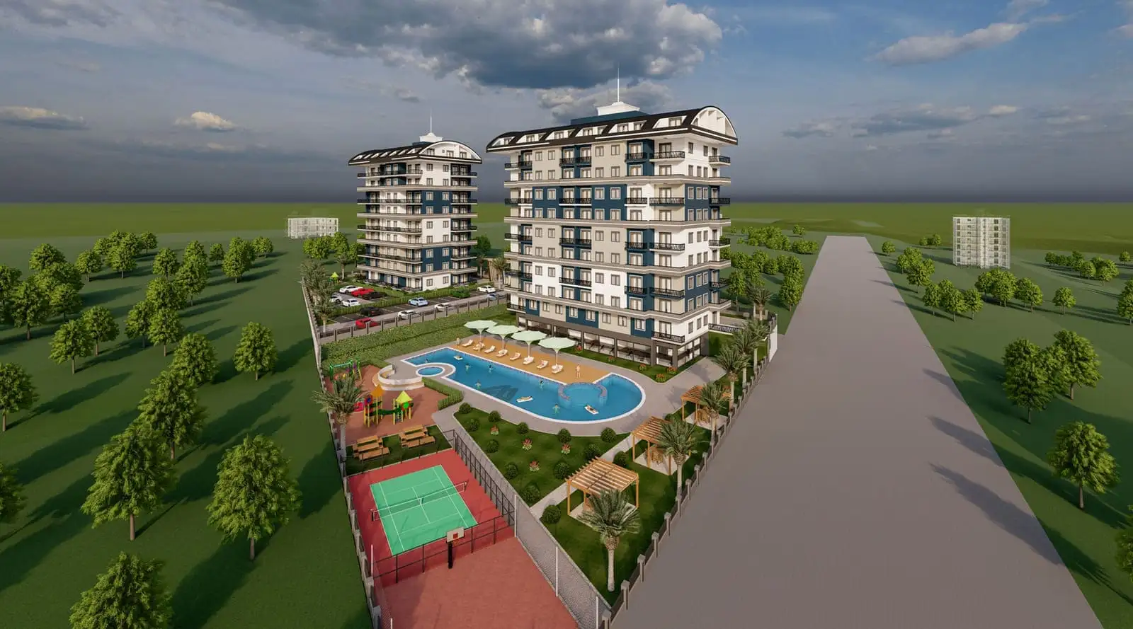 Квартира 52м² в Турции, Конаклы. Стоимостью 99500€ аренда фото-4