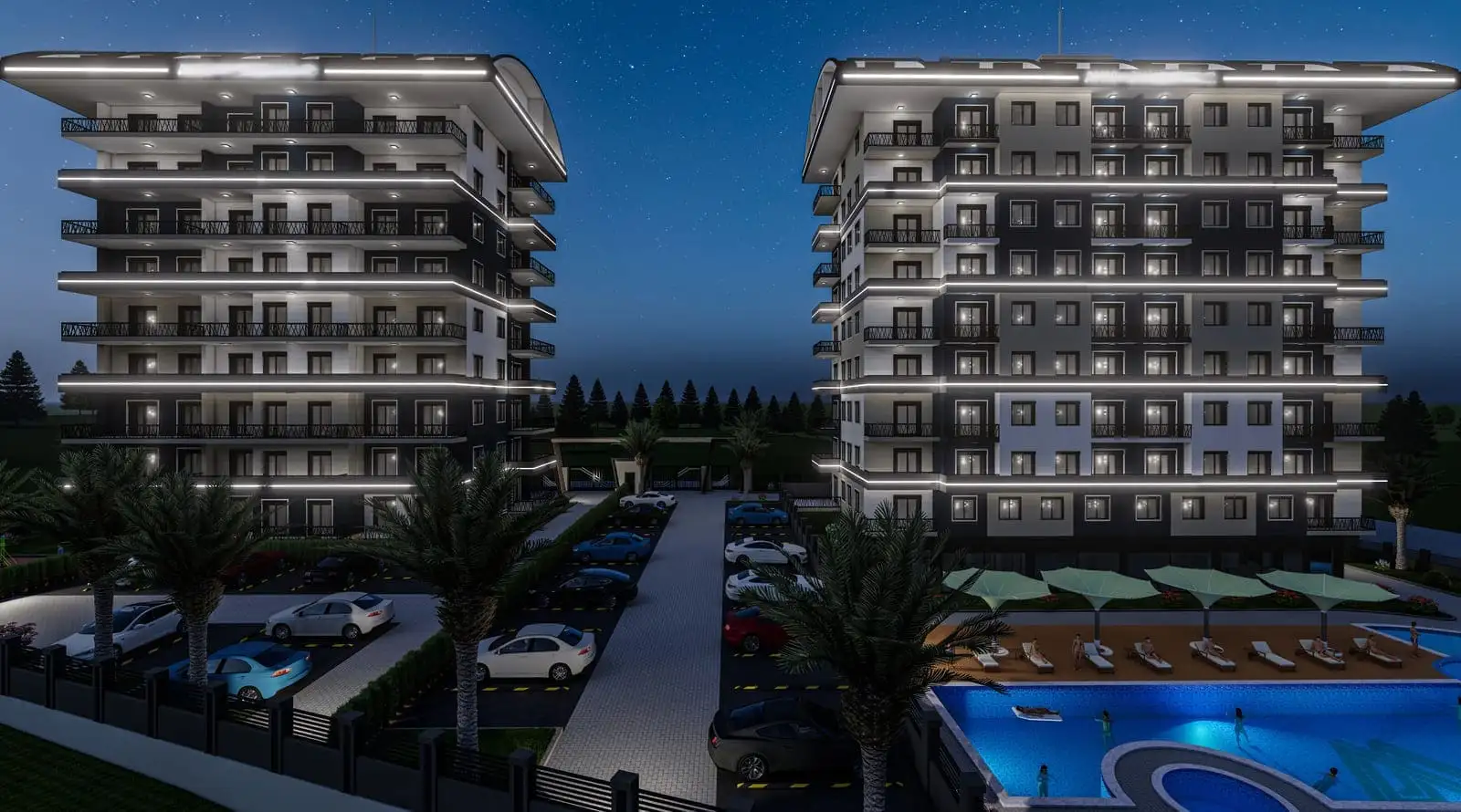 Квартира 52м² в Турции, Конаклы. Стоимостью 99500€ аренда фото-5