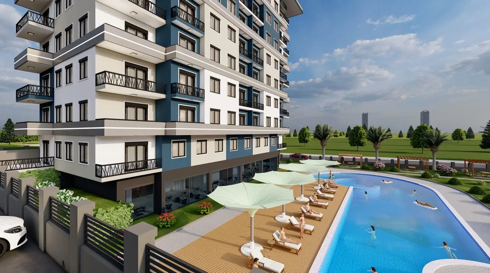 Квартира 52м² в Турции, Конаклы. Стоимостью 99500€ аренда фото-12