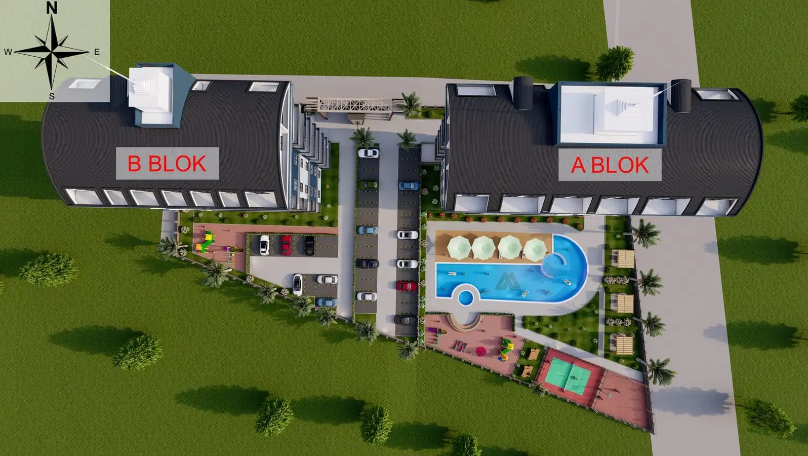 Квартира 52м² в Турции, Конаклы. Стоимостью 99500€ аренда фото-18