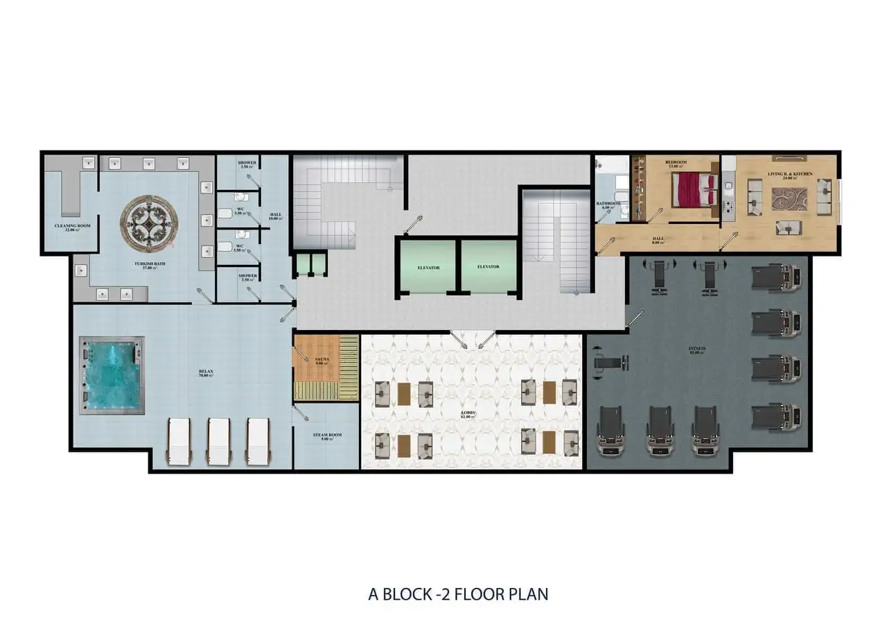 Квартира 52м² в Турции, Конаклы. Стоимостью 99500€ аренда фото-19