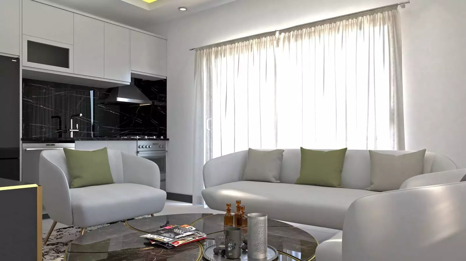 Квартира 61м² в Турции, Кестель. Стоимостью 109500€ аренда фото-13