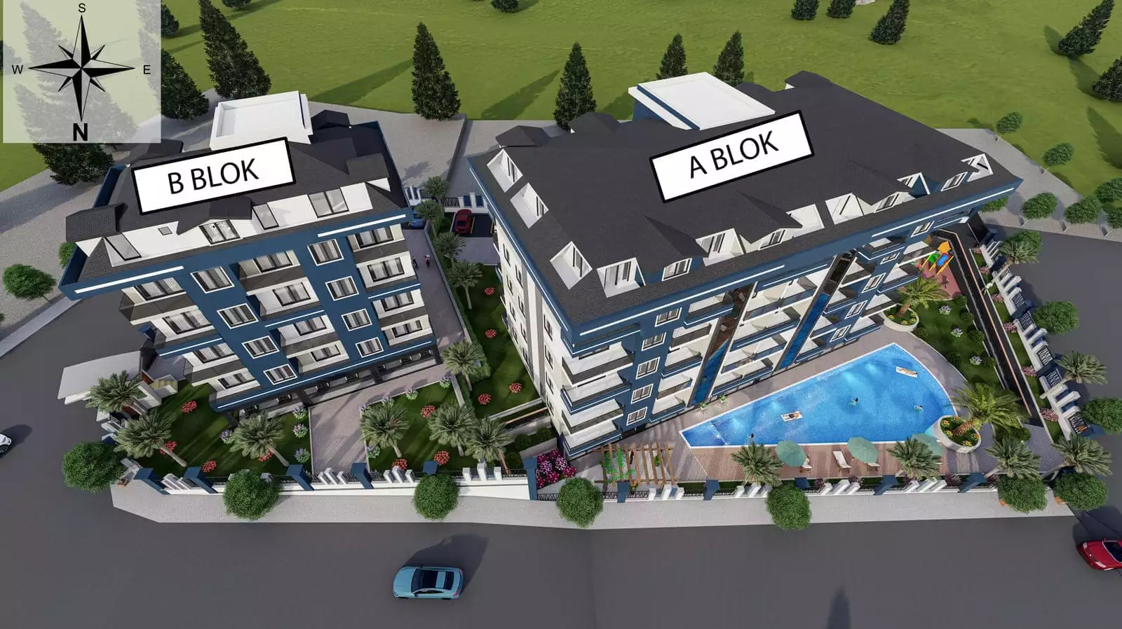 Квартира 61м² в Турции, Кестель. Стоимостью 109500€ аренда фото-16