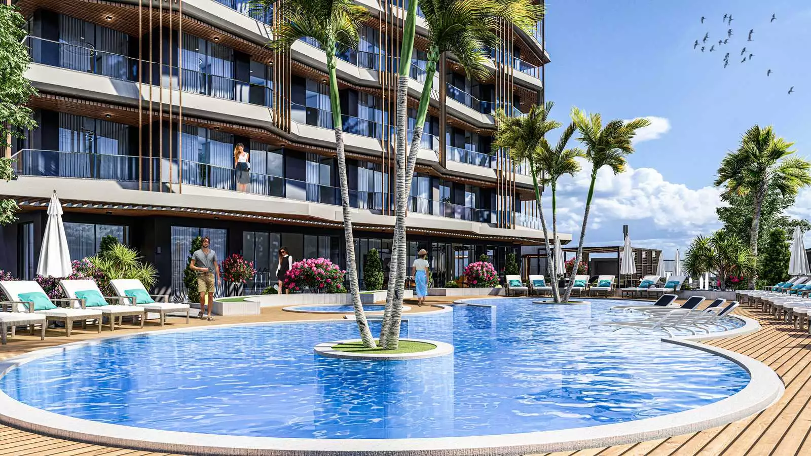 Пентхаус 140м² в Турции, Демирташ. Стоимостью 159000€ аренда фото-10