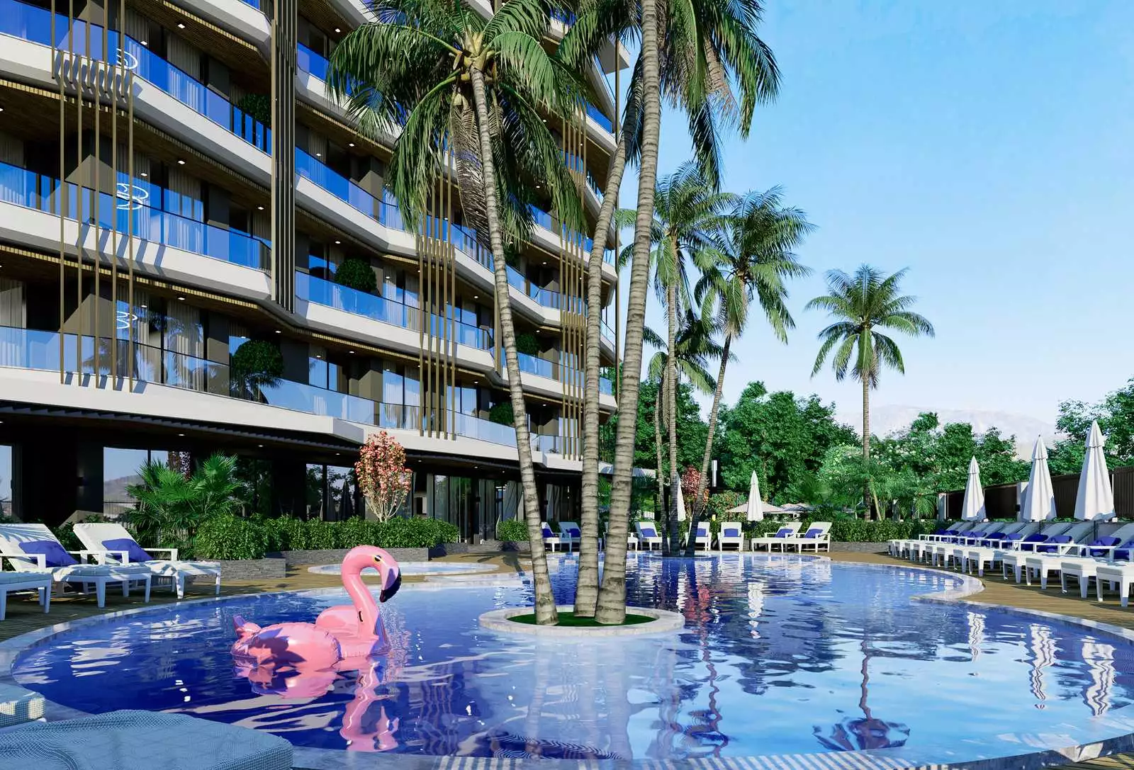 Пентхаус 140м² в Турции, Демирташ. Стоимостью 159000€ аренда фото-11