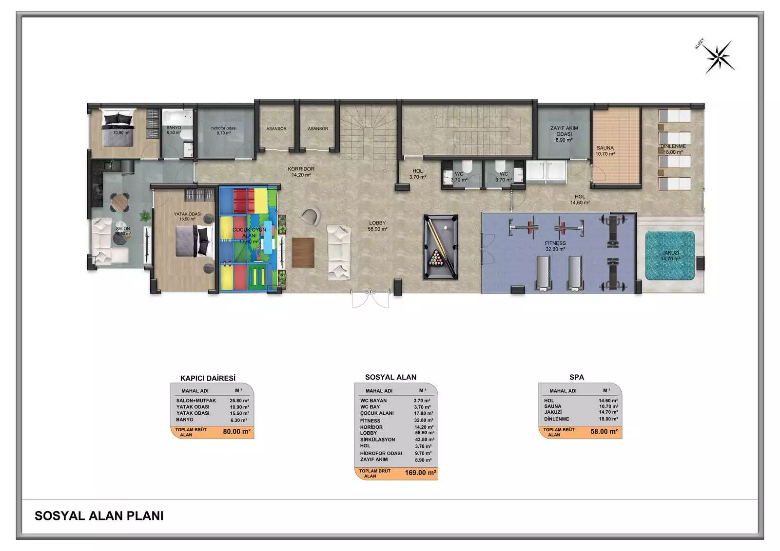 Пентхаус 140м² в Турции, Демирташ. Стоимостью 159000€ аренда фото-18