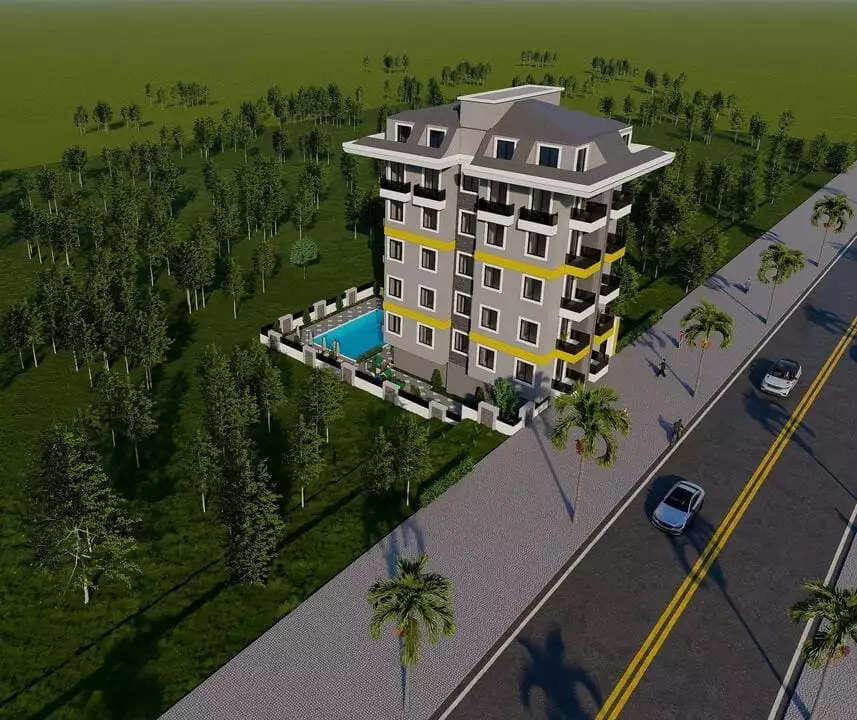 Квартира 50м² в Турции, Авсаллар. Стоимостью 73000€ аренда фото-1