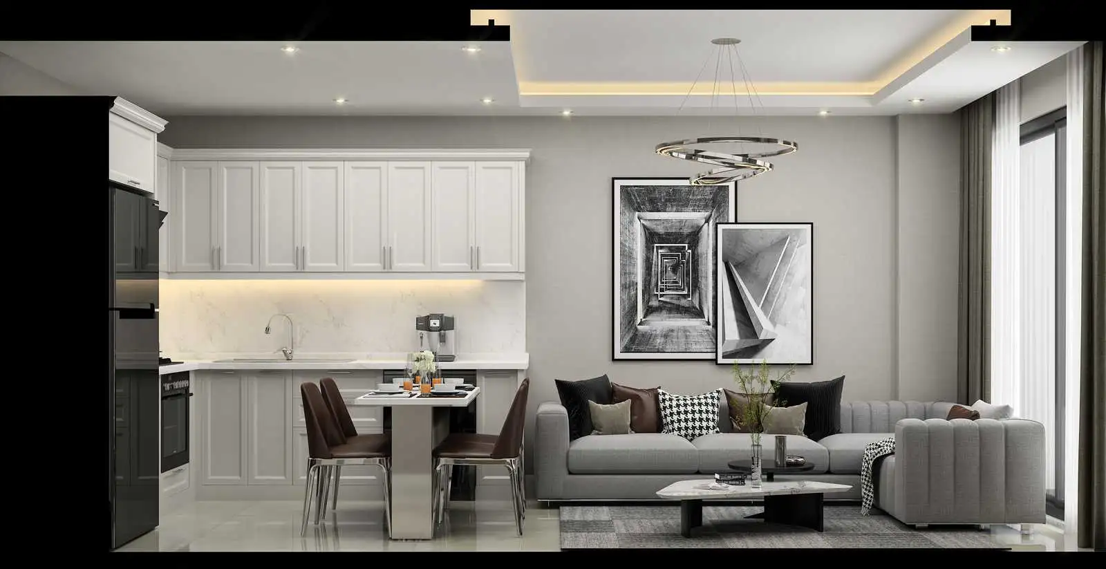 Квартира 54м² в Турции, Авсаллар. Стоимостью 102000€ аренда фото-14