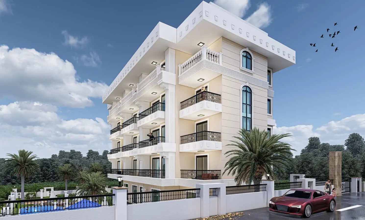 Квартира 52м² в Турции, Кестель. Стоимостью 140000€ аренда фото-4