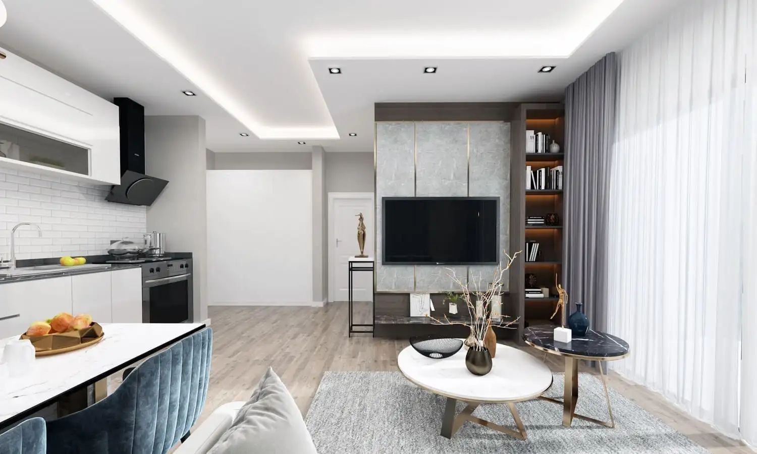 Квартира 52м² в Турции, Кестель. Стоимостью 140000€ аренда фото-18