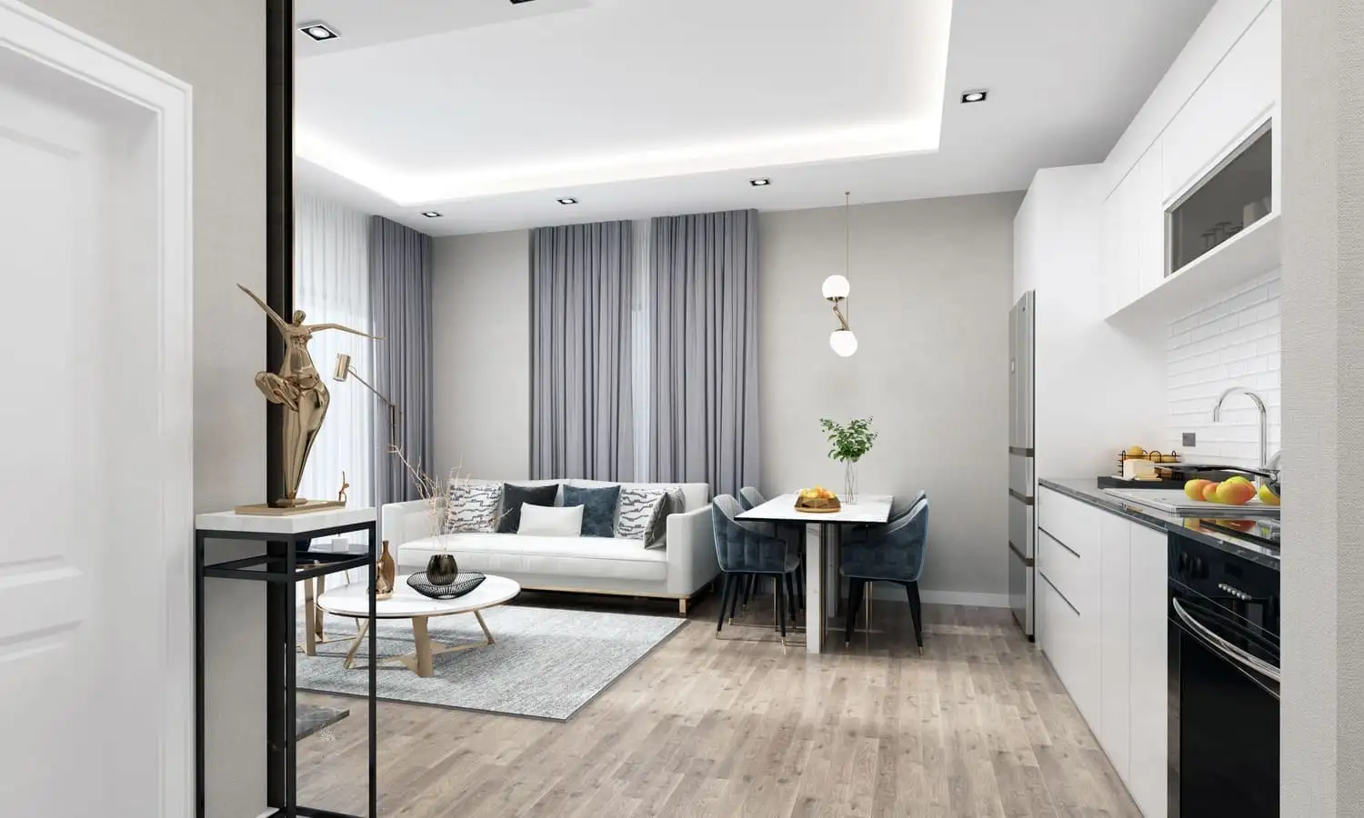 Квартира 52м² в Турции, Кестель. Стоимостью 140000€ аренда фото-19