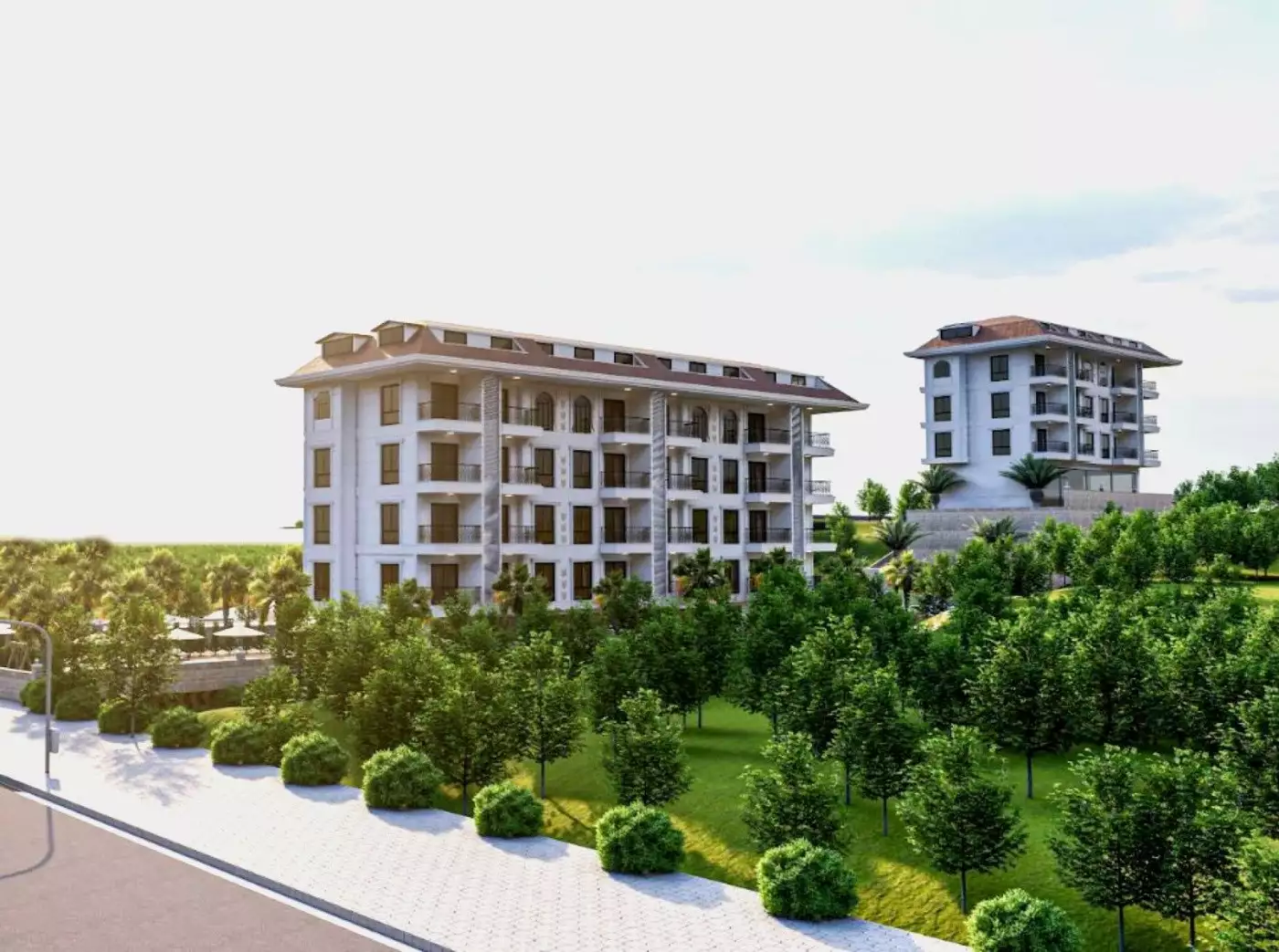 Квартира 55м² в Турции, Кестель. Стоимостью 145000€ аренда фото-1