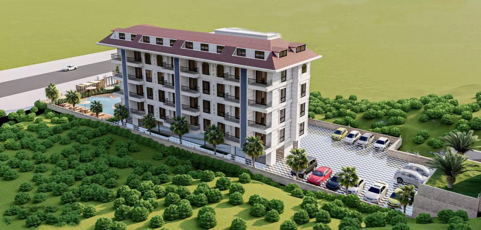 Квартира 55м² в Турции, Кестель. Стоимостью 145000€ аренда фото-4