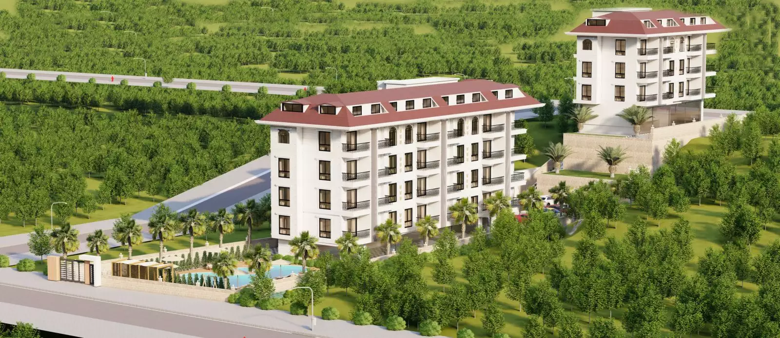 Квартира 55м² в Турции, Кестель. Стоимостью 145000€ аренда фото-7