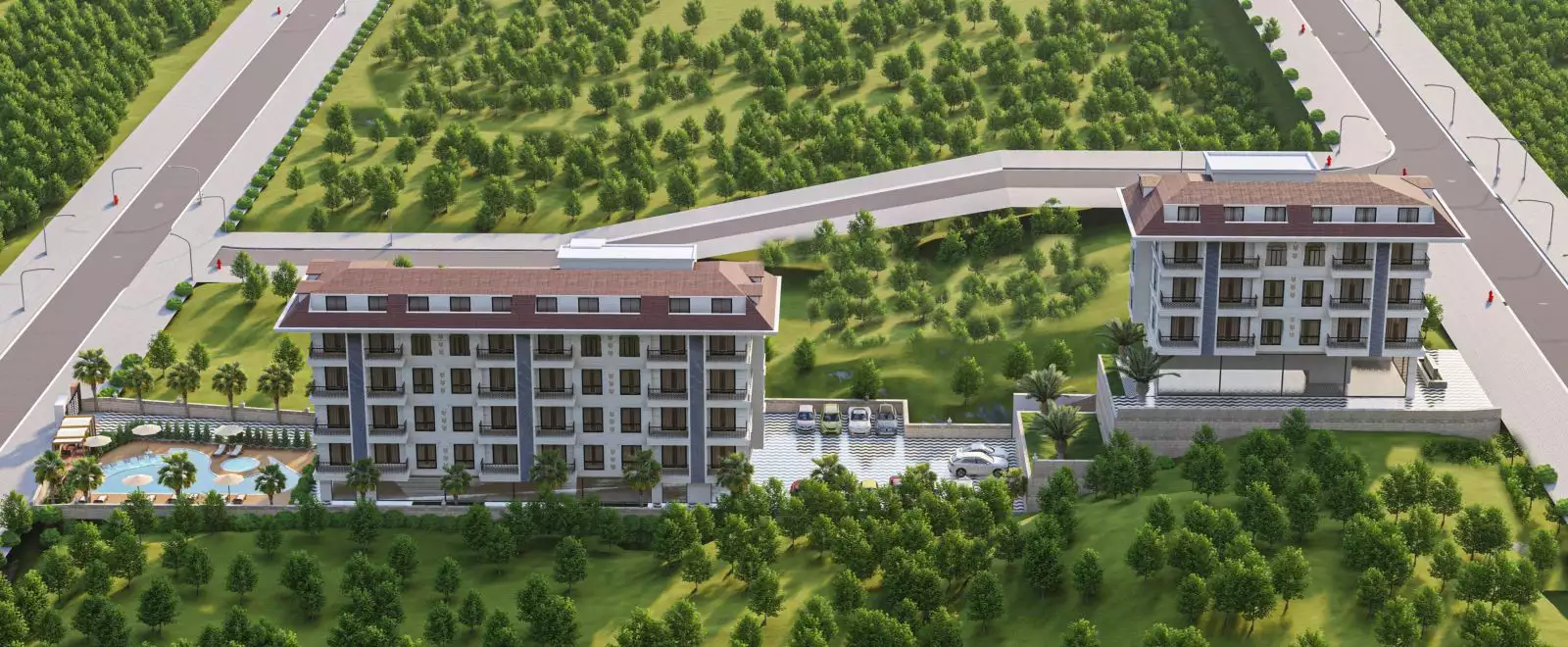 Квартира 55м² в Турции, Кестель. Стоимостью 145000€ аренда фото-8