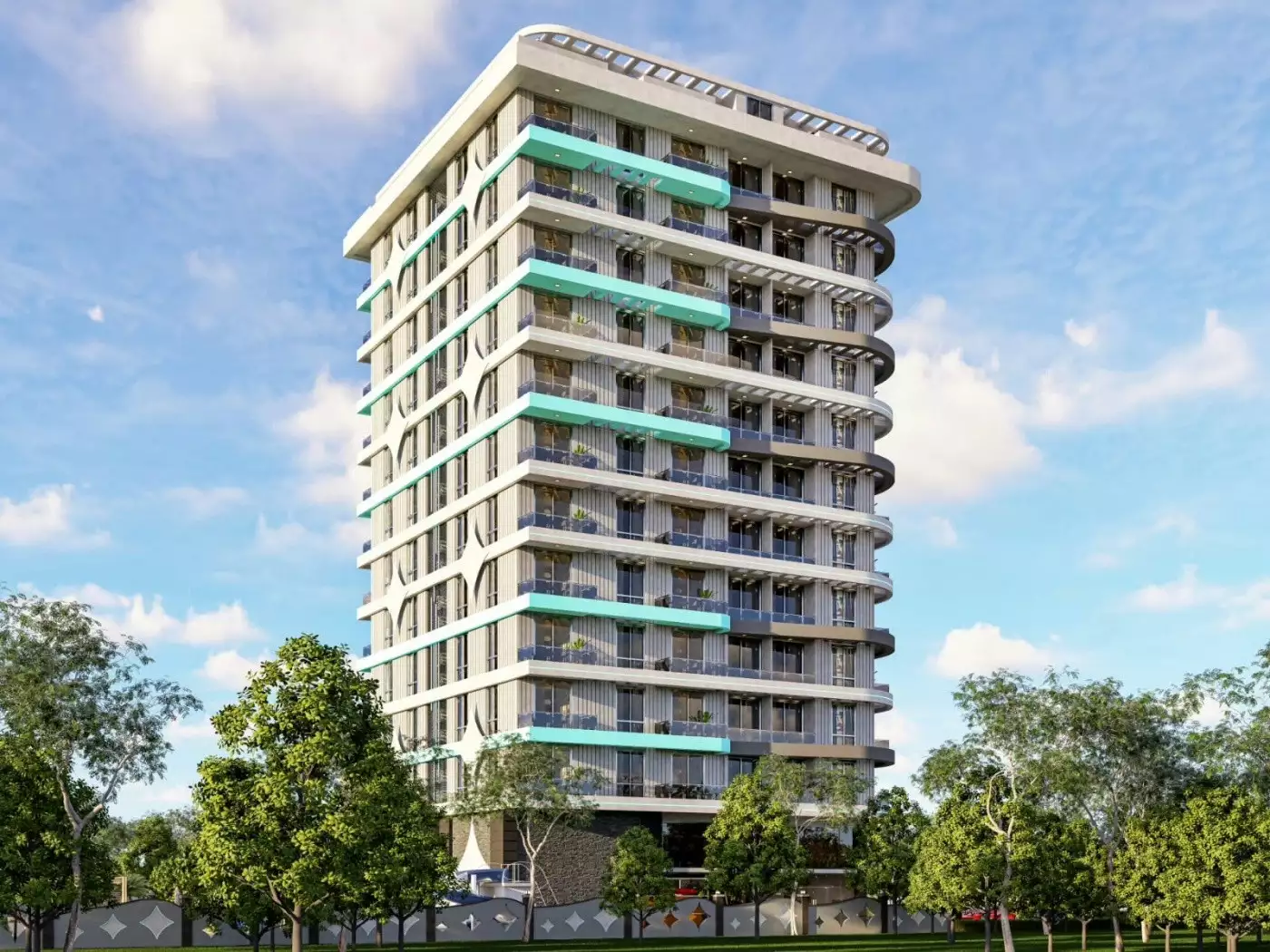 Квартира 56м² в Турции, Махмутлар. Стоимостью 142500€ аренда фото-1