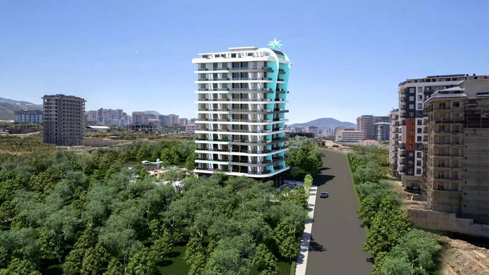 Квартира 56м² в Турции, Махмутлар. Стоимостью 142500€ аренда фото-2