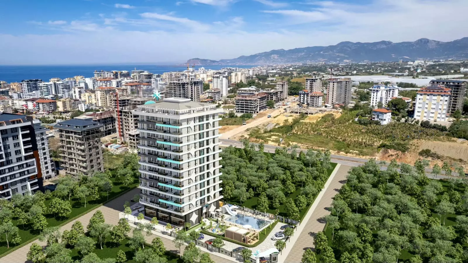 Квартира 56м² в Турции, Махмутлар. Стоимостью 142500€ аренда фото-4