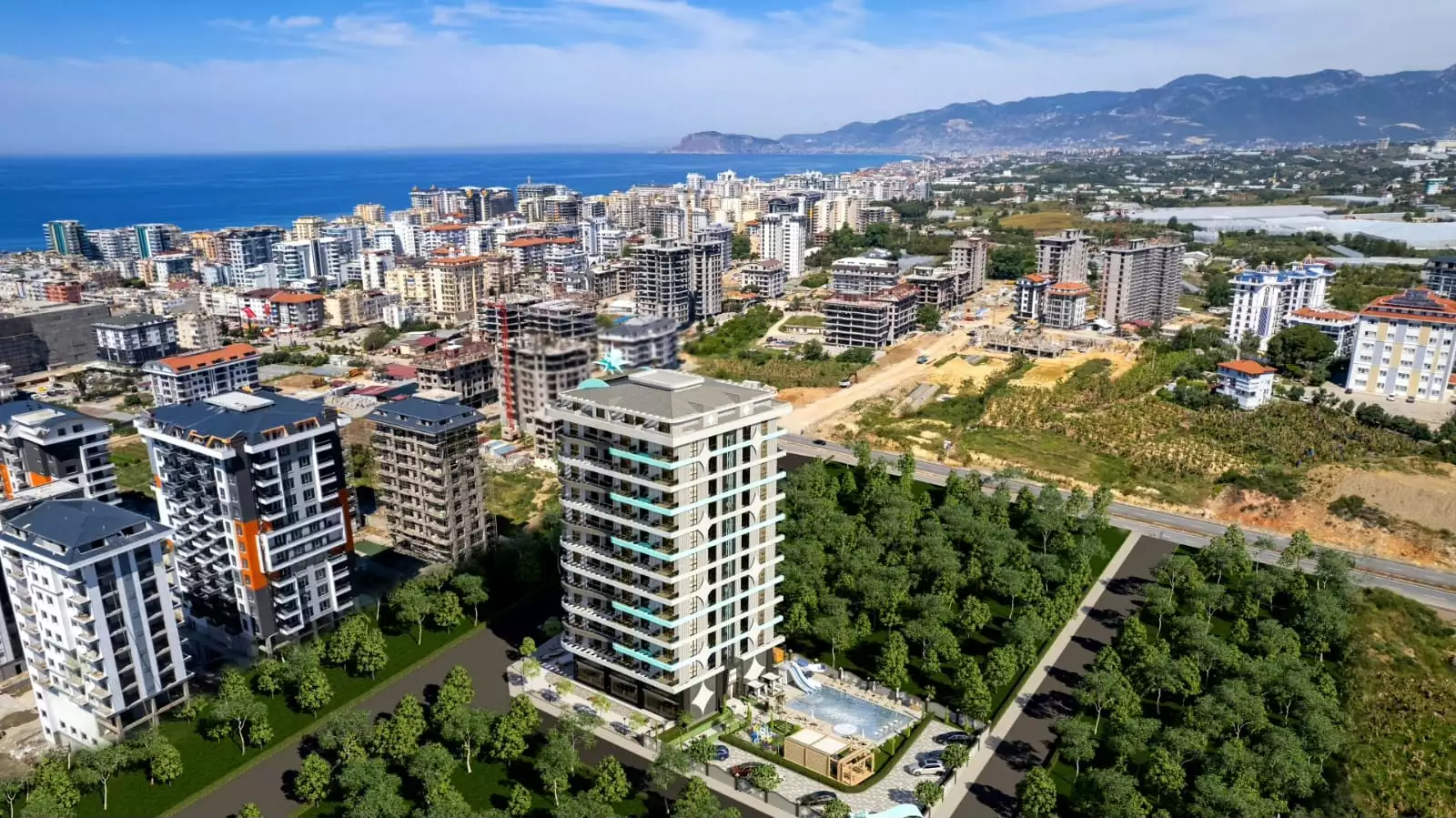 Квартира 56м² в Турции, Махмутлар. Стоимостью 142500€ аренда фото-6