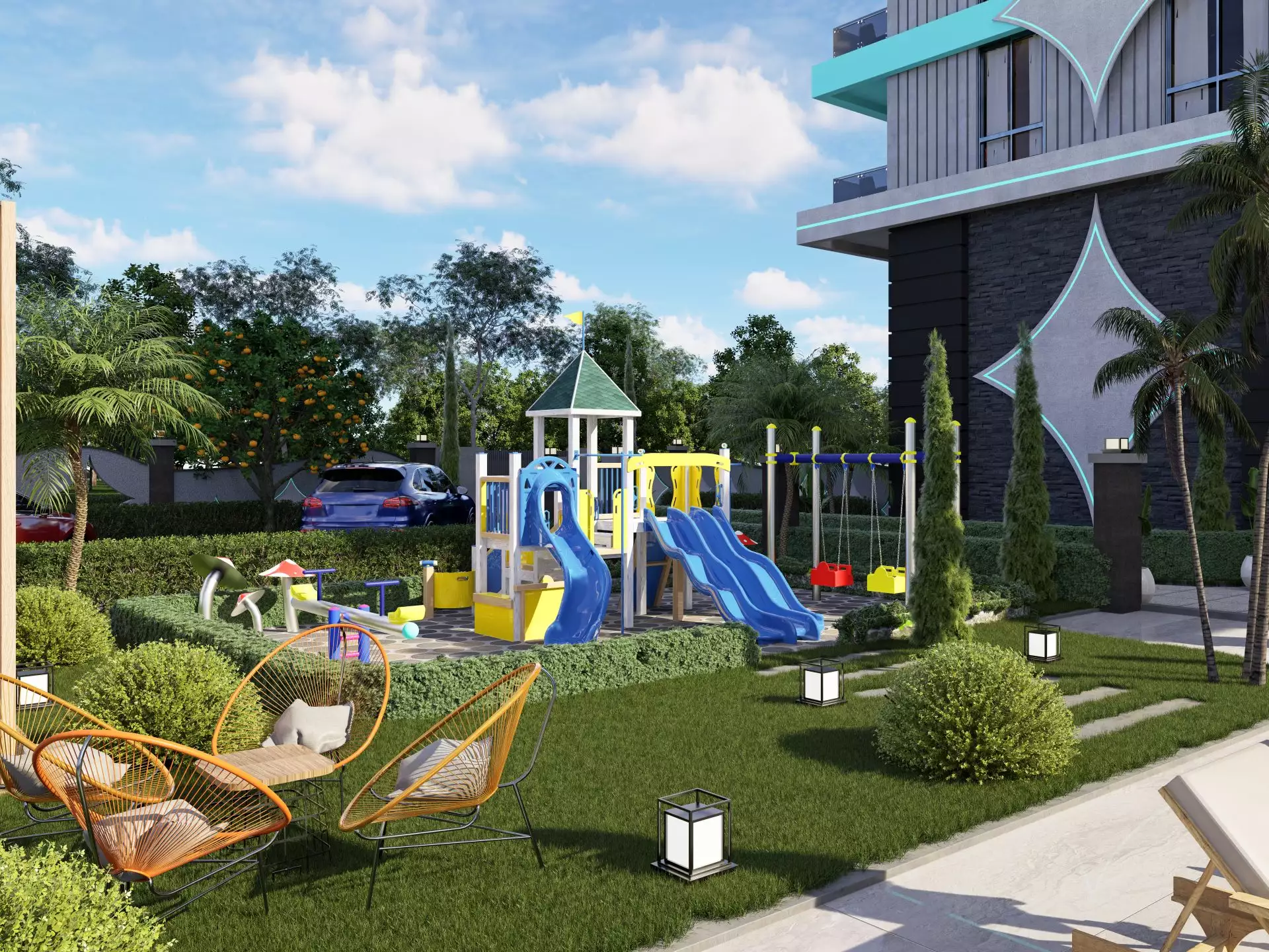 Квартира 56м² в Турции, Махмутлар. Стоимостью 142500€ аренда фото-12