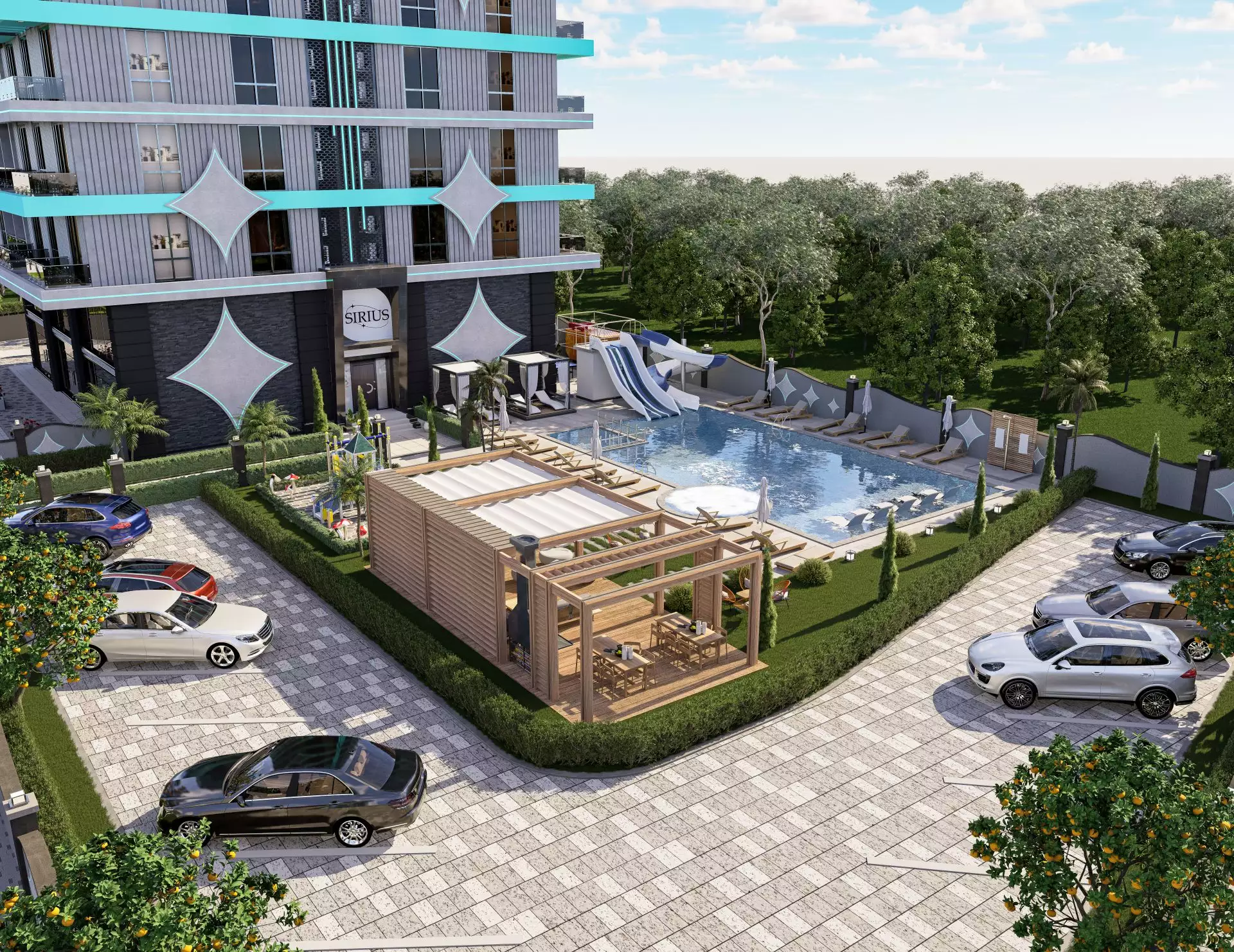 Квартира 56м² в Турции, Махмутлар. Стоимостью 142500€ аренда фото-13