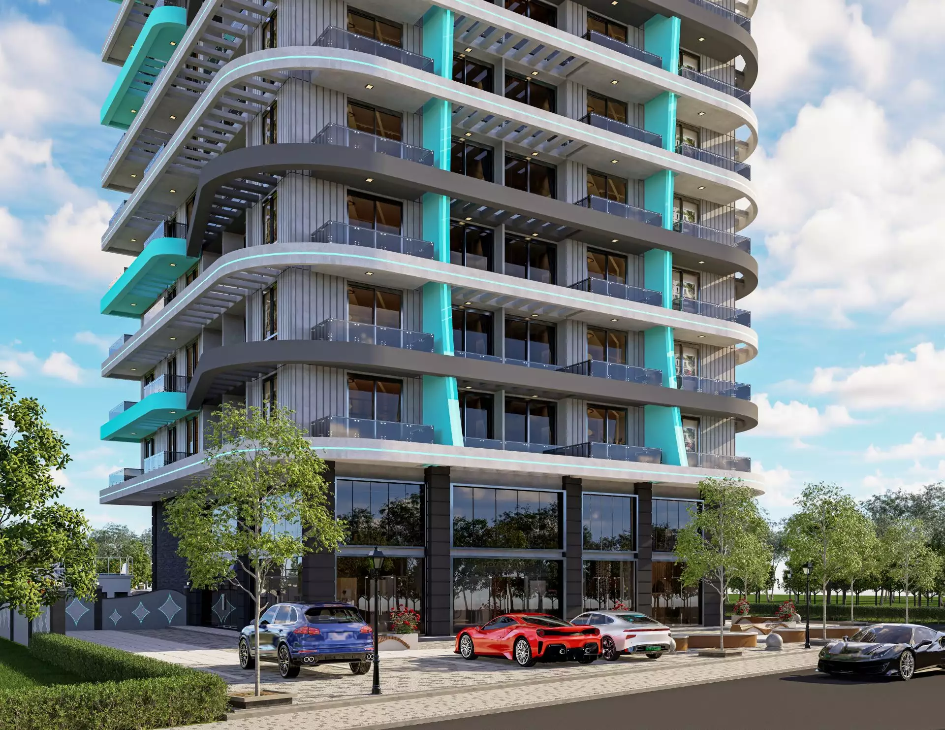 Квартира 56м² в Турции, Махмутлар. Стоимостью 142500€ аренда фото-14