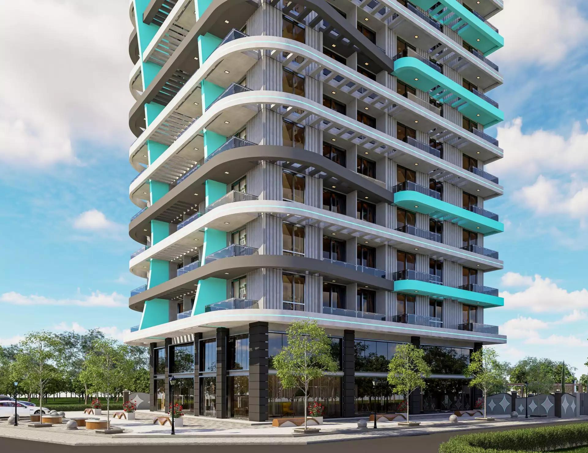 Квартира 56м² в Турции, Махмутлар. Стоимостью 142500€ аренда фото-15