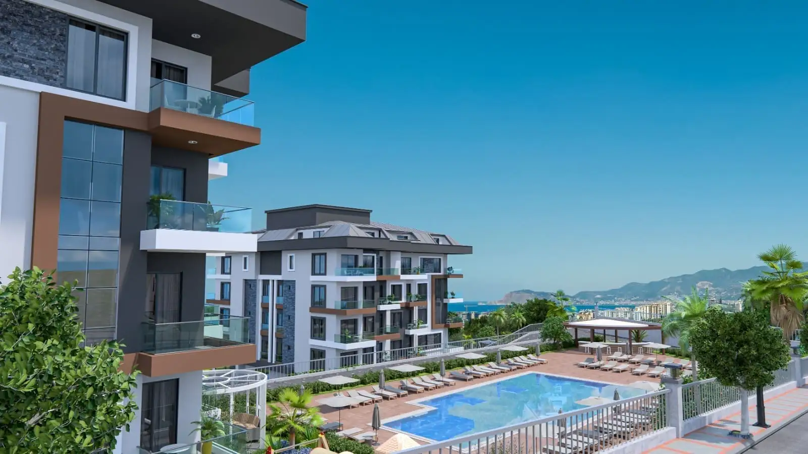 Квартира 53м² в Турции, Каргыджак. Стоимостью 145000€ аренда фото-4