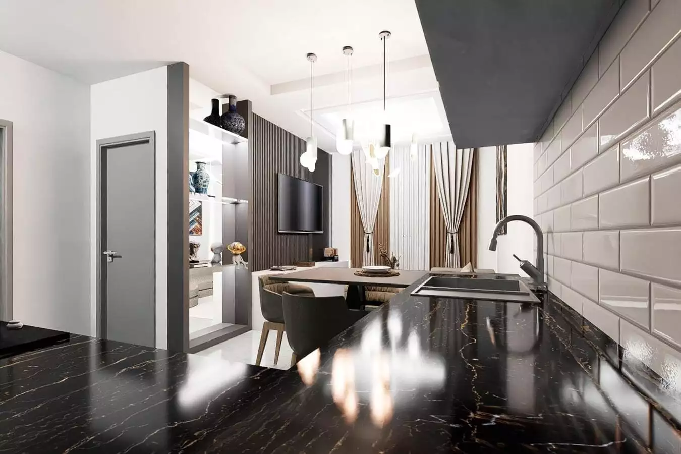 Квартира 48м² в Турции, Демирташ. Стоимостью 100000€ аренда фото-12