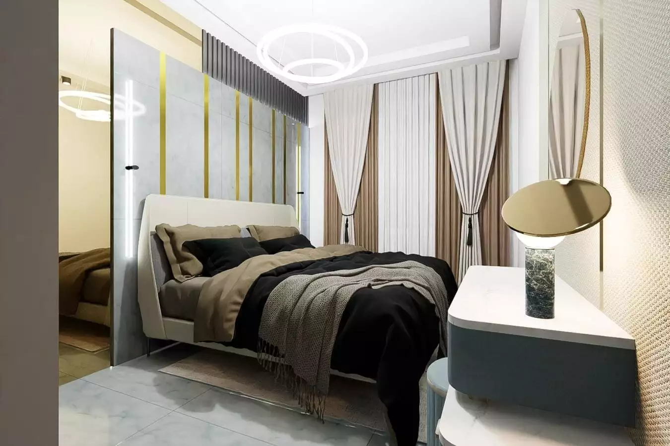 Квартира 48м² в Турции, Демирташ. Стоимостью 100000€ аренда фото-15