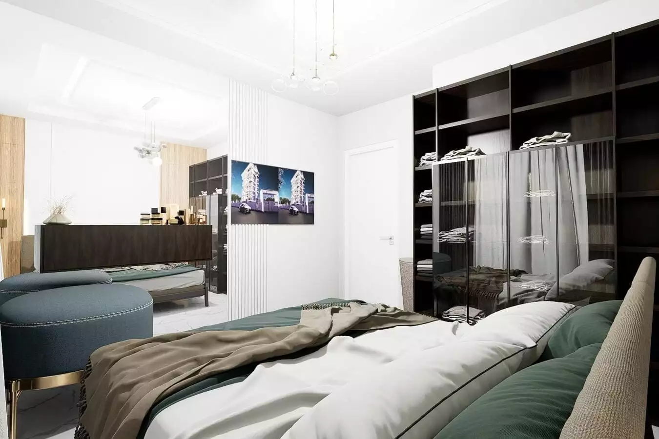 Квартира 44м² в Турции, Демирташ. Стоимостью 100000€ аренда фото-11