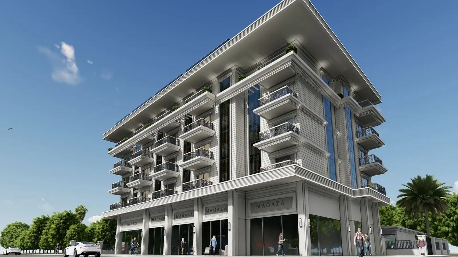 Квартира 56м² в Турции, Каргыджак. Стоимостью 169000€ аренда фото-3