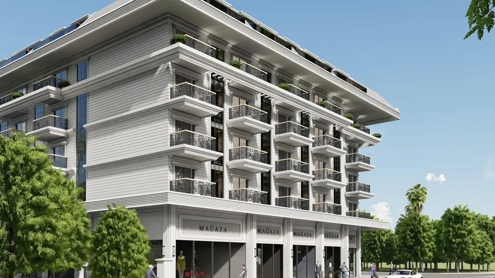 Квартира 56м² в Турции, Каргыджак. Стоимостью 169000€ аренда фото-5